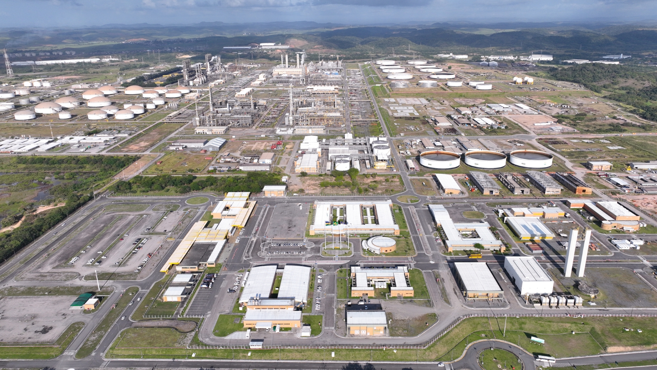 Refinaria Abreu e Lima (RNEST), em Pernambuco